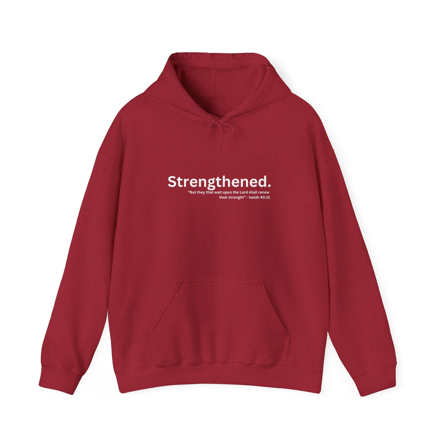 Strengthened Hooded Sweatshirt