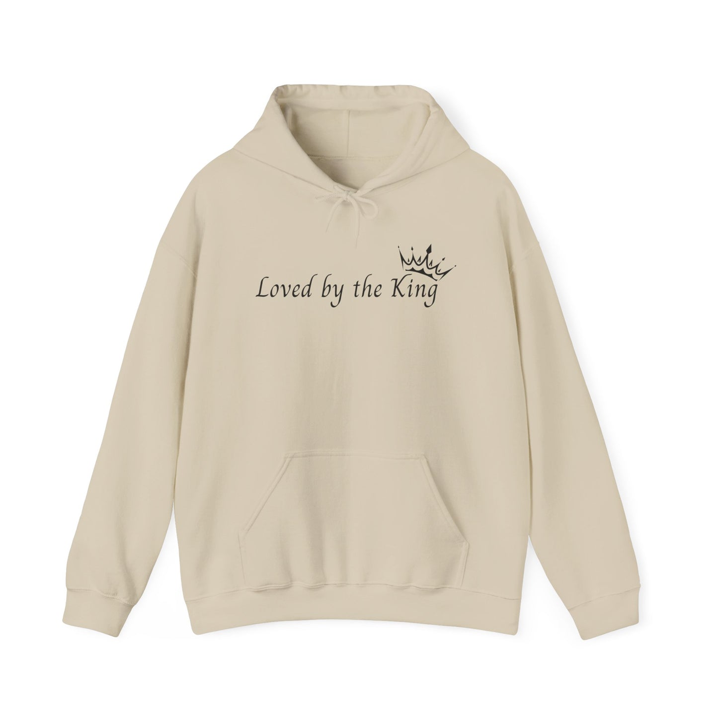 Loved by the King Hooded Sweatshirt