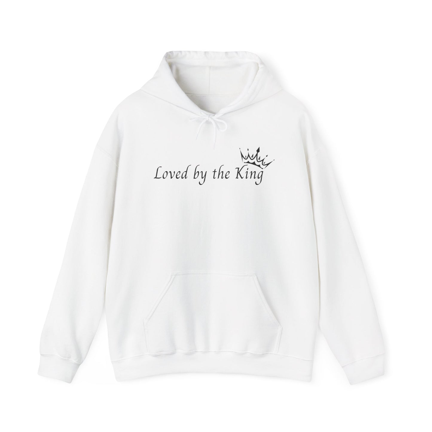 Loved by the King Hooded Sweatshirt