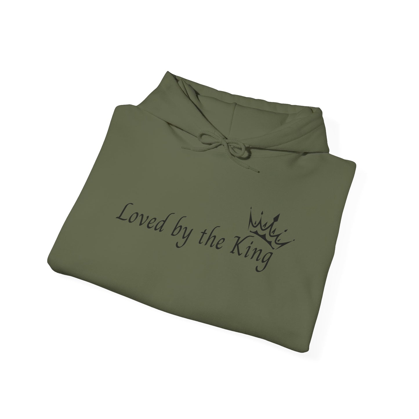 Loved by the King Hooded Sweatshirt