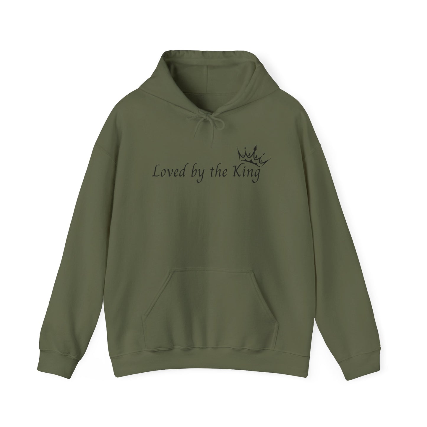 Loved by the King Hooded Sweatshirt