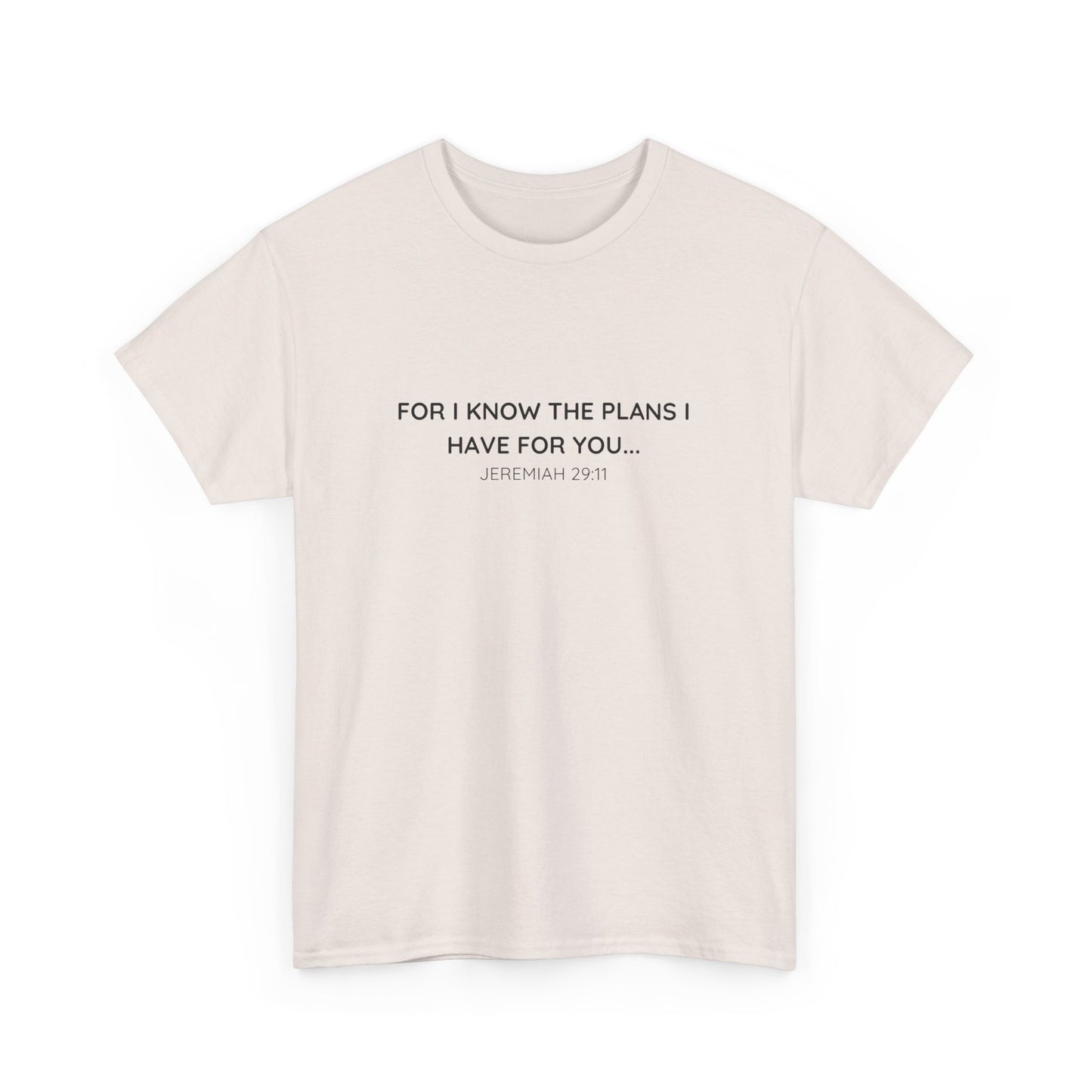 For I Know the Plans Tee