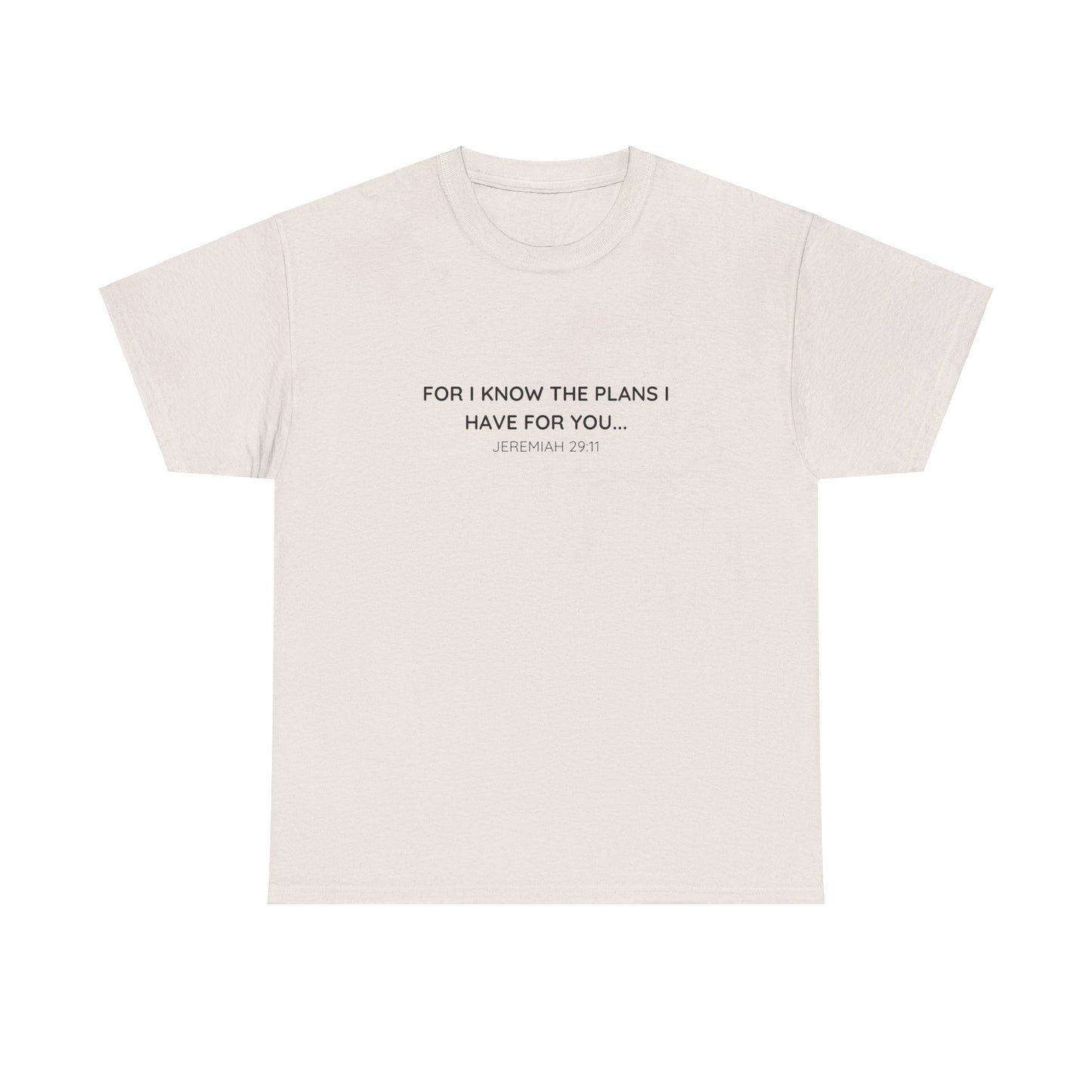 For I Know the Plans Tee