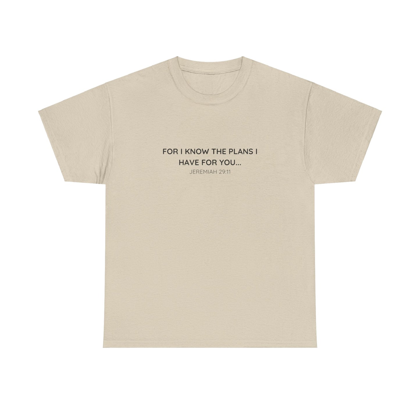 For I Know the Plans Tee